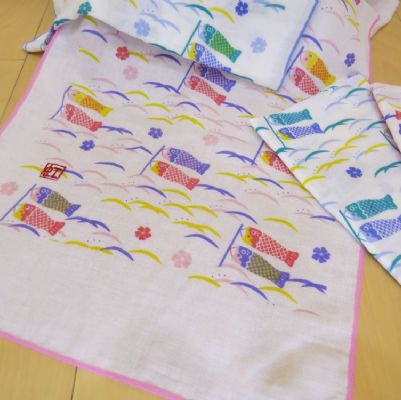 手帕長巾(鯉魚旗)